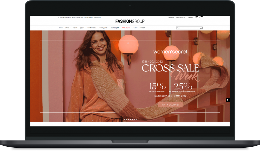 Iva and Aleksandra from Fashion Group We create projects that will